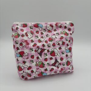 San Strawberries Tyvek Cosmetic Bag
