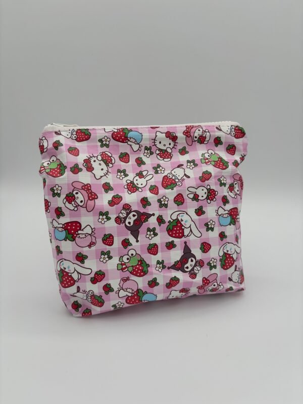 San Strawberries Tyvek Cosmetic Bag