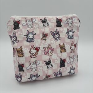 San Frenchies Tyvek Cosmetic Bag