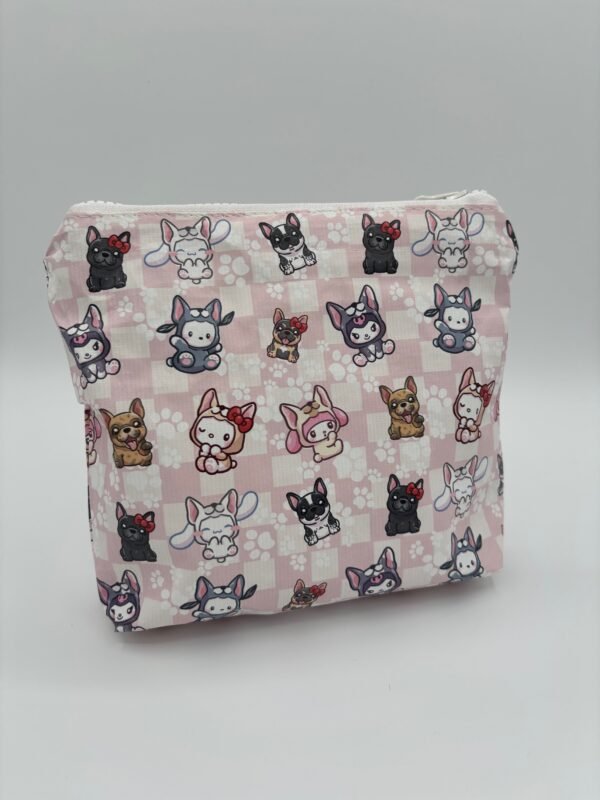 San Frenchies Tyvek Cosmetic Bag