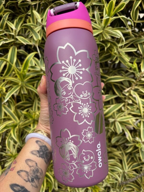 BTS Lovers 40 oz Owala - Image 3