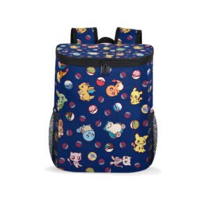 Chibi Pokemon Backpack Cooler