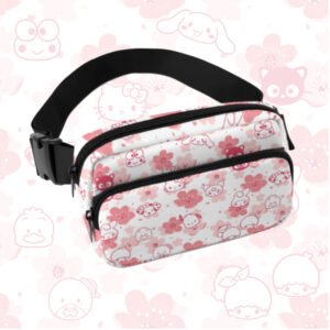 Kirei Cherry Blossom Crossbody Belt Bag