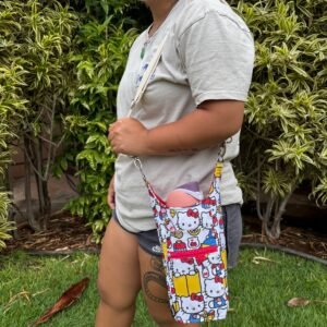 Kinoko Kreations x Bubba & Aria's Gift Shop HK Bottle Sling Design 1