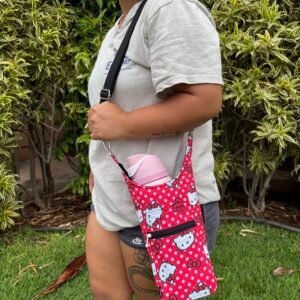 Kinoko Kreations x Bubba & Aria's Gift Shop HK Bottle Sling Design 2