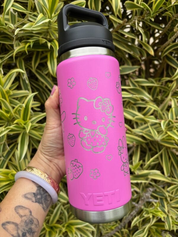 San Strawberry 26 oz Yeti Rambler