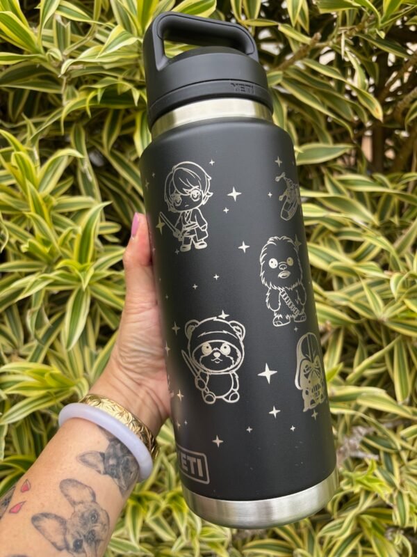 Chibi Star Wars 36 oz Yeti Rambler - Image 3