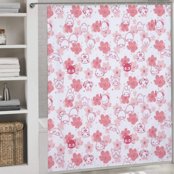 Kirei Cherry Blossom Shower Curtain