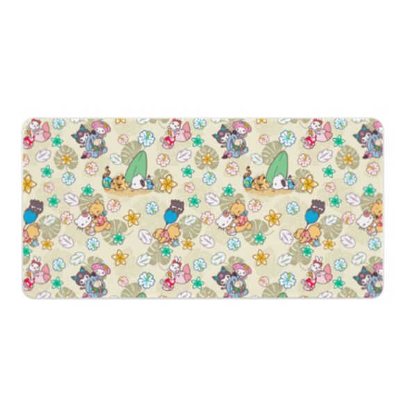 San x Pooh Beach XL Desk Mat
