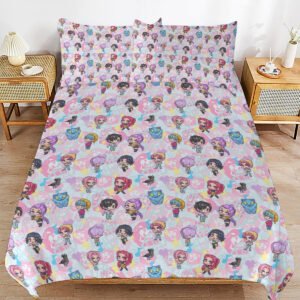KPOP Demon Hunters Queen Size Blanket & Pillow Case Set